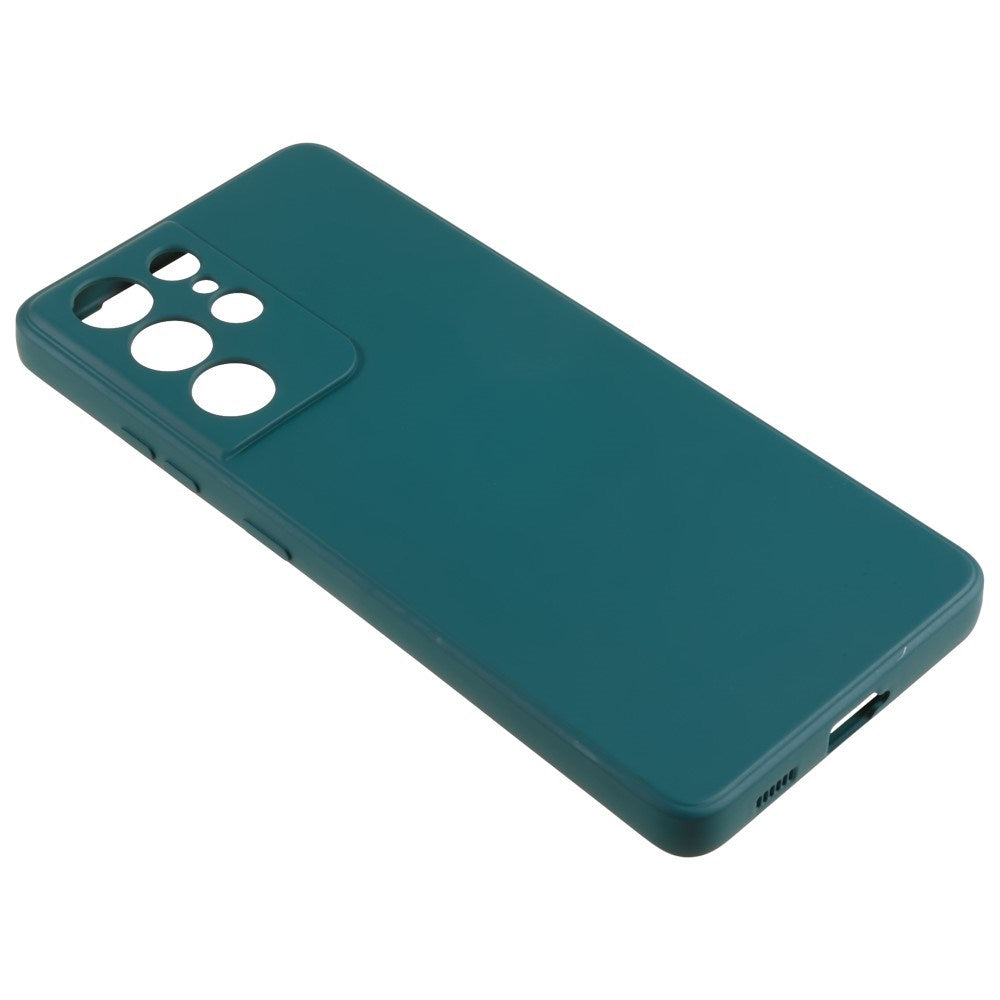 EIDERWOOD Samsung Galaxy S21 Ultra Foret Fleksibelt Plast Cover - Grøn