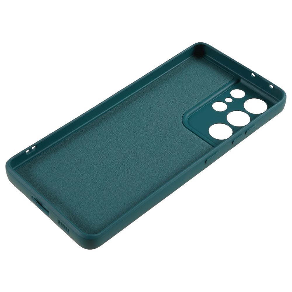 EIDERWOOD Samsung Galaxy S21 Ultra Foret Fleksibelt Plast Cover - Grøn