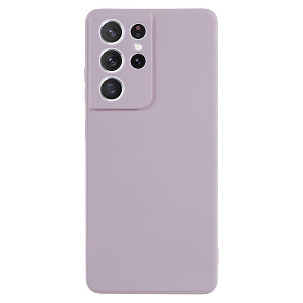 EIDERWOOD Samsung Galaxy S21 Ultra Foret Fleksibelt Plast Cover - Lilla