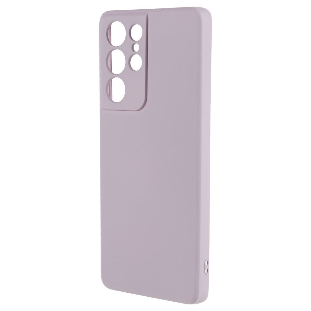 EIDERWOOD Samsung Galaxy S21 Ultra Foret Fleksibelt Plast Cover - Lilla