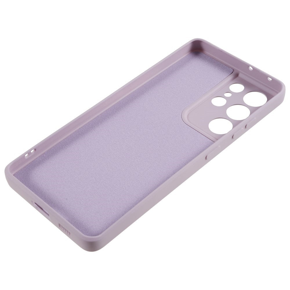 EIDERWOOD Samsung Galaxy S21 Ultra Foret Fleksibelt Plast Cover - Lilla