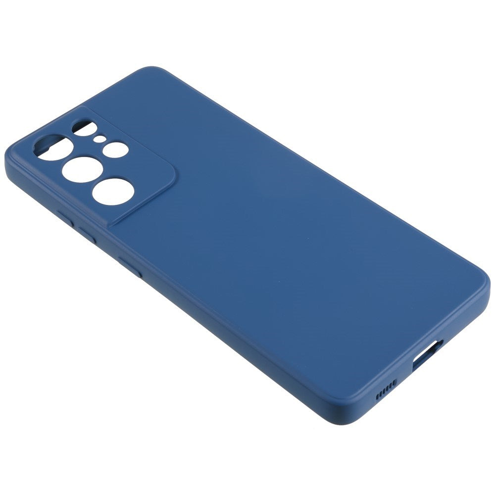 EIDERWOOD Samsung Galaxy S21 Ultra Foret Fleksibelt Plast Cover - Blå