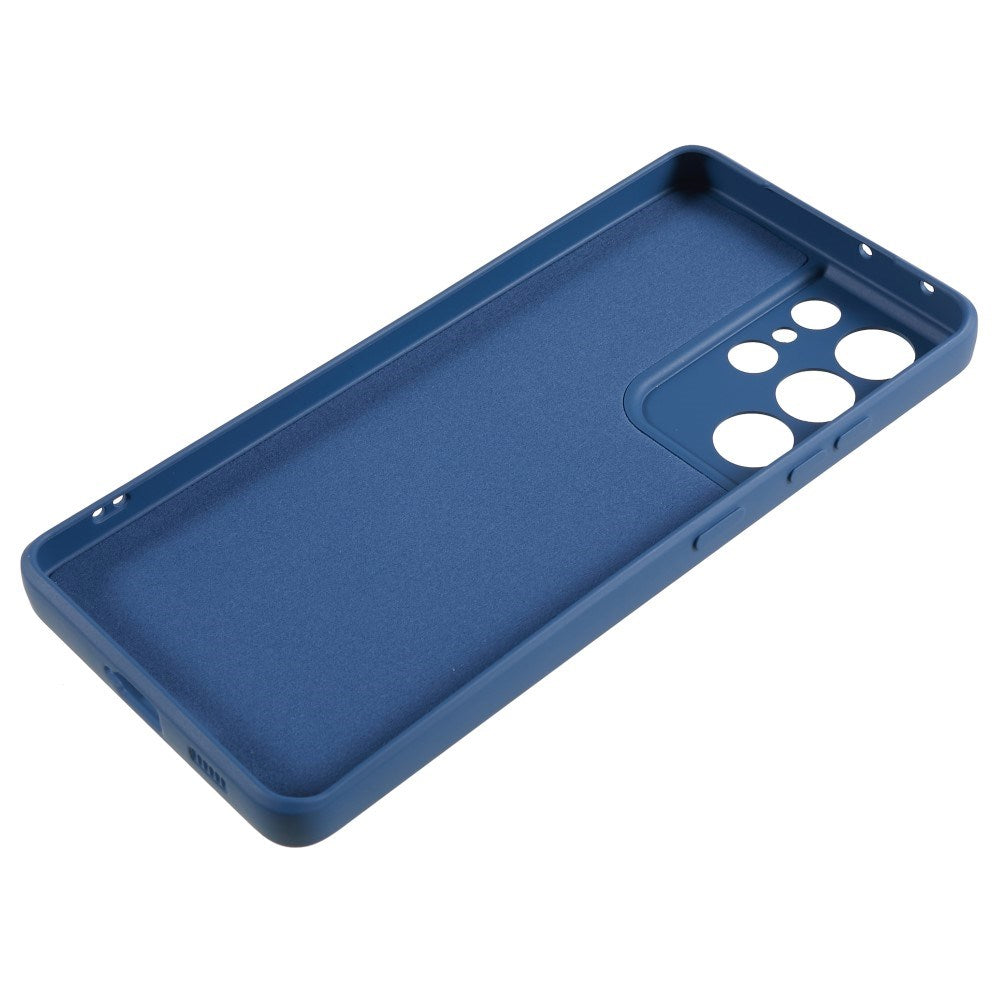 EIDERWOOD Samsung Galaxy S21 Ultra Foret Fleksibelt Plast Cover - Blå