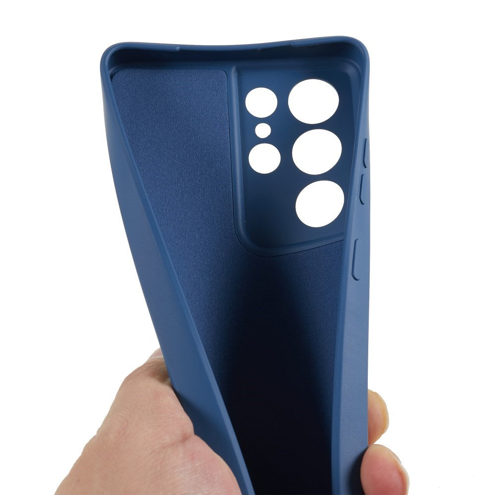 EIDERWOOD Samsung Galaxy S21 Ultra Foret Fleksibelt Plast Cover - Blå