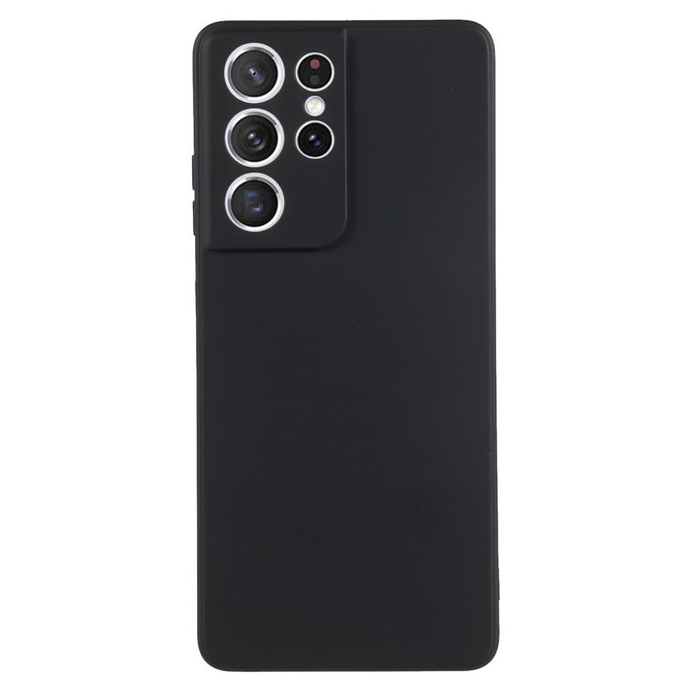 EIDERWOOD Samsung Galaxy S21 Ultra Foret Fleksibelt Plast Cover - Sort