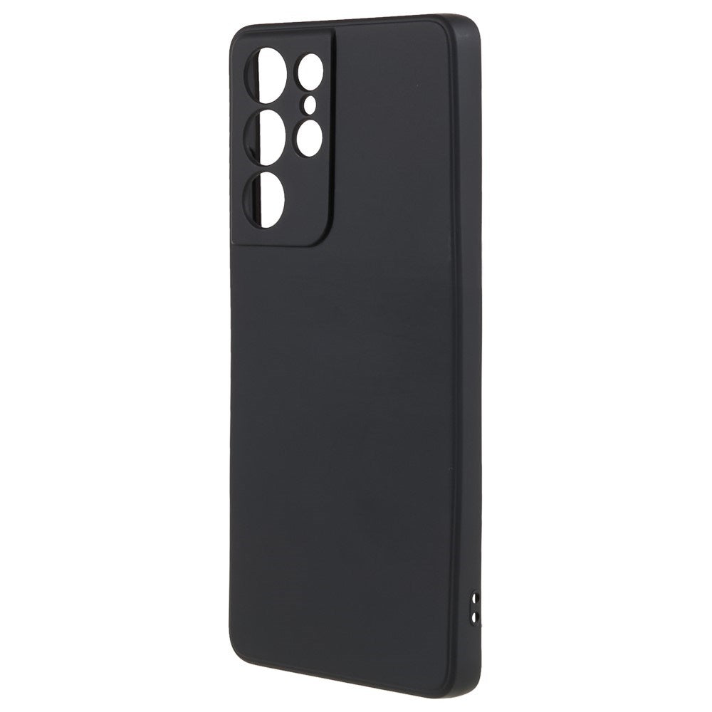 EIDERWOOD Samsung Galaxy S21 Ultra Foret Fleksibelt Plast Cover - Sort