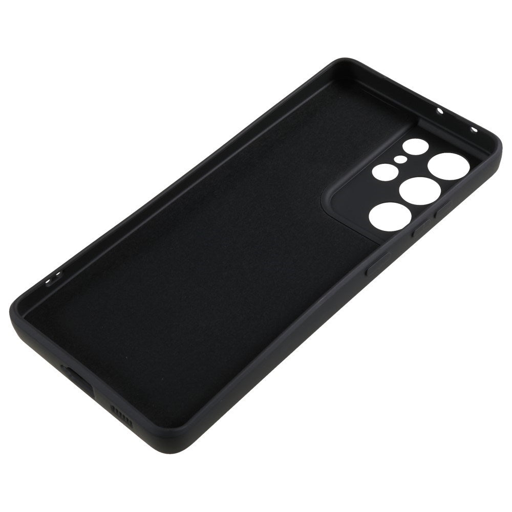 EIDERWOOD Samsung Galaxy S21 Ultra Foret Fleksibelt Plast Cover - Sort