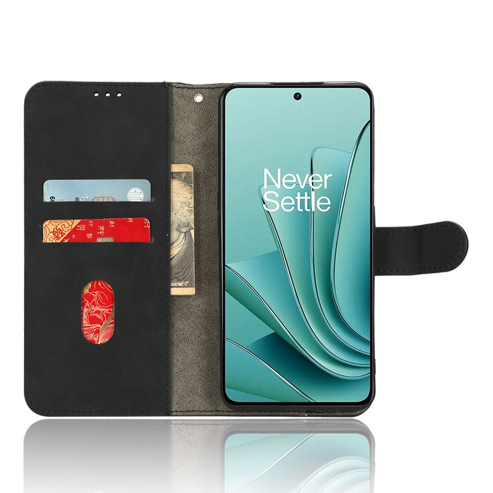 OnePlus Nord 3 (5G) Læder Cover m. Pung og Ståfunktion - Sort