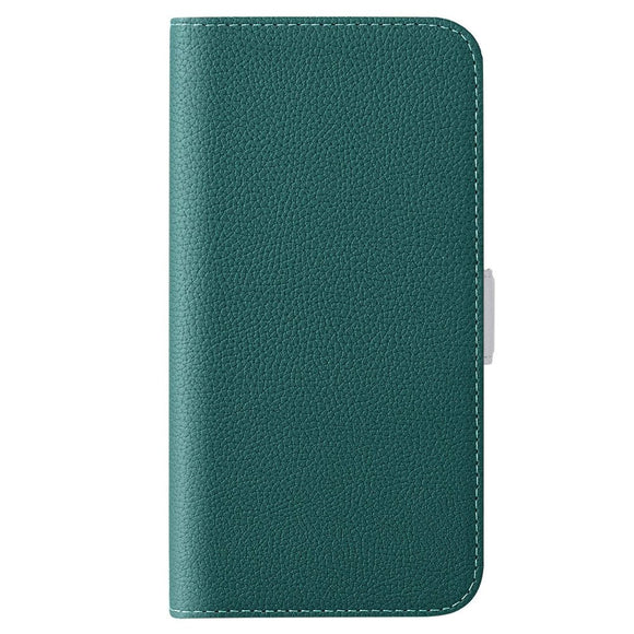 Samsung Galaxy A24 Litchi Læder Cover m. Ståfunktion - Grøn