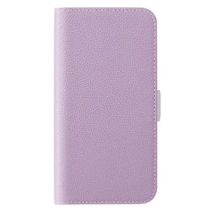 Samsung Galaxy A24 Litchi Læder Cover m. Ståfunktion - Lilla