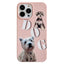 iPhone 14 Pro Fleksibel Plastik Cover m. Motiv - Hunde