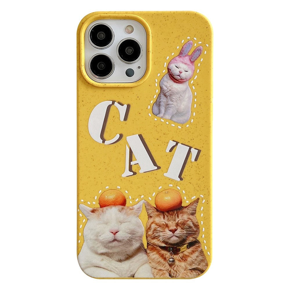 iPhone 14 Pro Fleksibel Plastik Cover m. Motiv - Katte