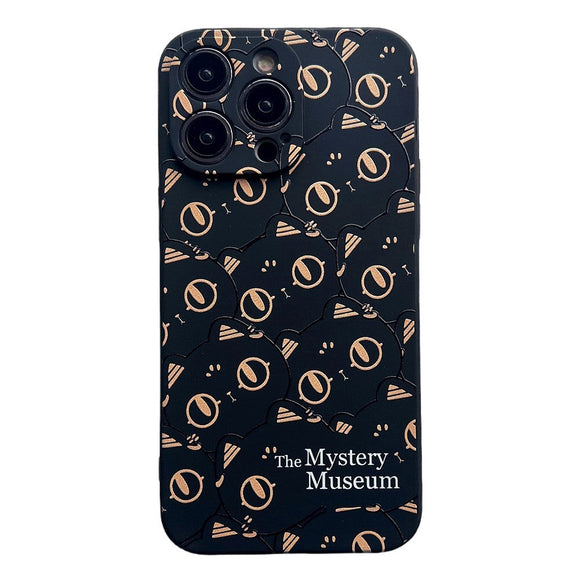 iPhone 14 Pro Fleksibelt TPU Plastik Cover med Print - Katte