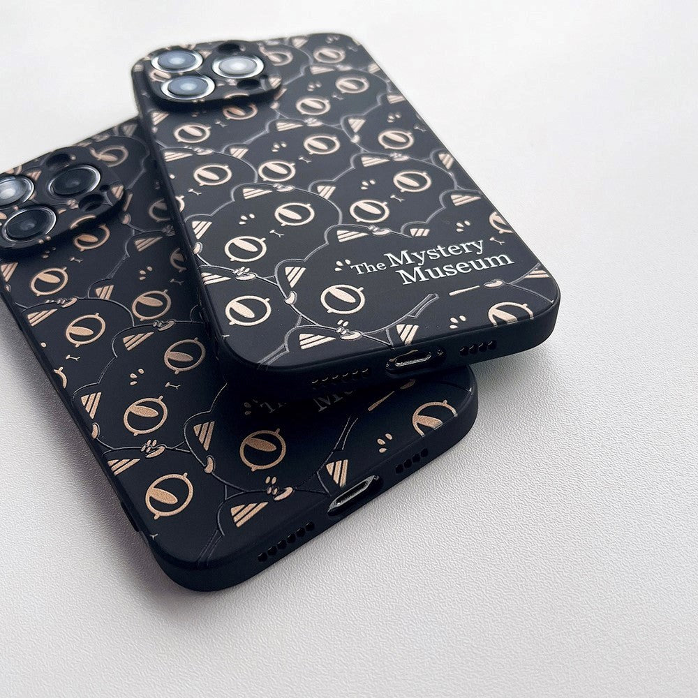 iPhone 14 Pro Fleksibelt TPU Plastik Cover med Print - Katte