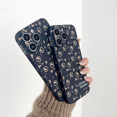 iPhone 14 Pro Fleksibelt TPU Plastik Cover med Print - Katte
