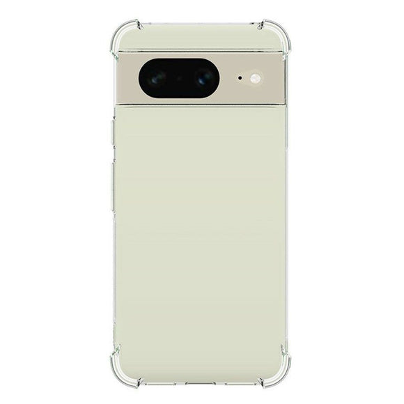 Google Pixel 8 Fleksibelt Plastik Cover - Gennemsigtig