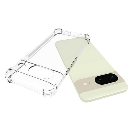 Google Pixel 8 Fleksibelt Plastik Cover - Gennemsigtig
