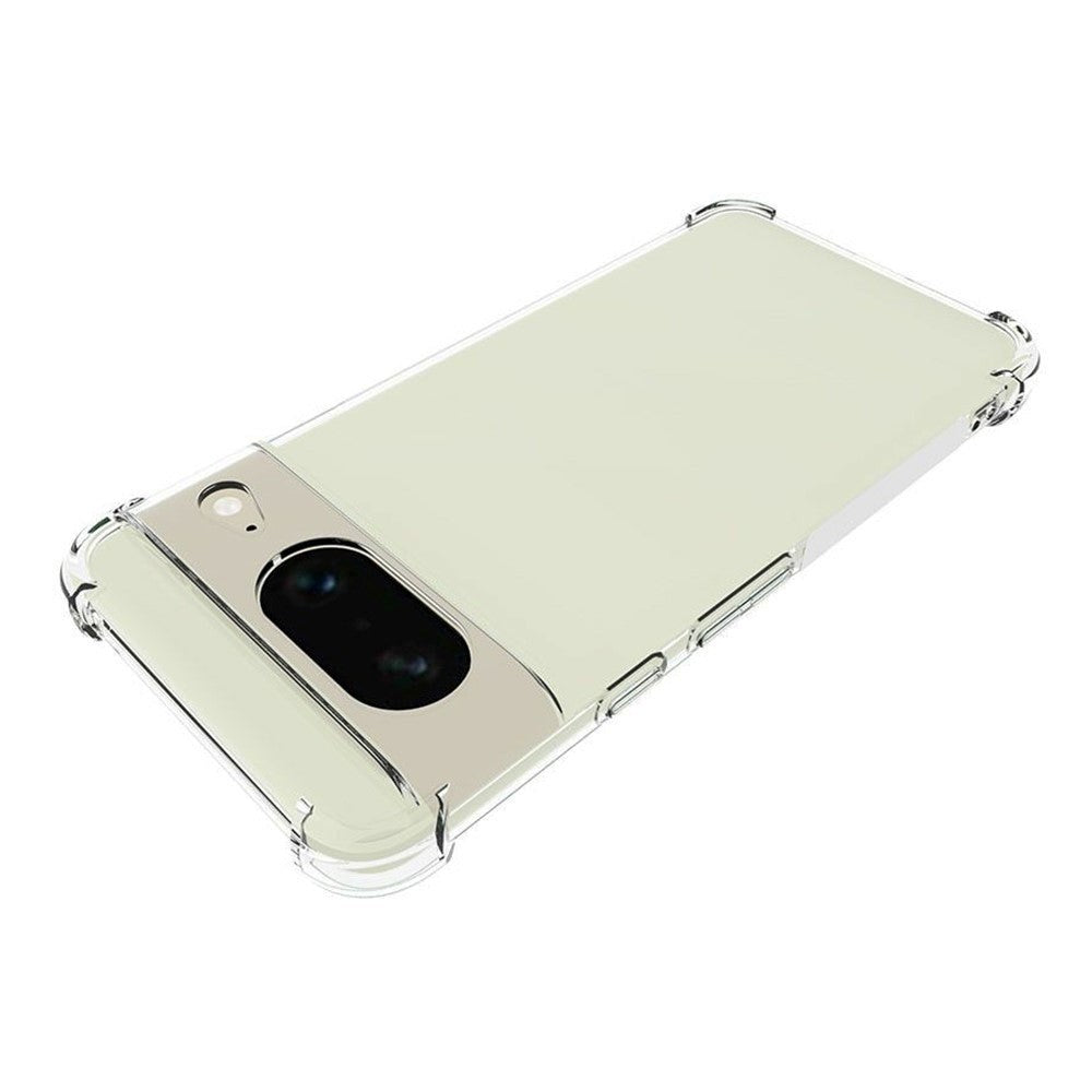 Google Pixel 8 Fleksibelt Plastik Cover - Gennemsigtig