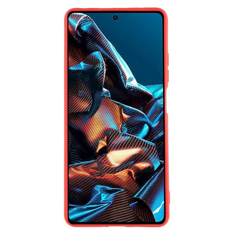 EIDERWOOD Xiaomi Poco X5 Pro (5G) Foret Fleksibelt Plast Cover - Rød