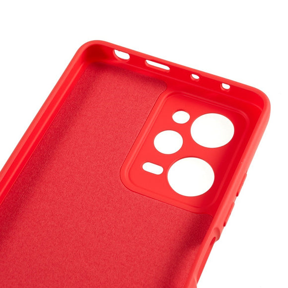 EIDERWOOD Xiaomi Poco X5 Pro (5G) Foret Fleksibelt Plast Cover - Rød