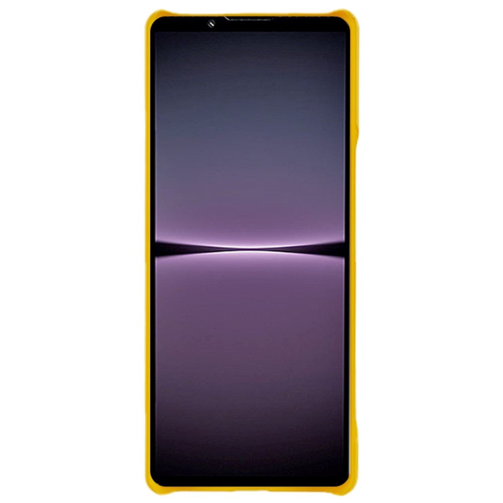 Sony Xperia 1 V Hårdt Plastik Cover - Gul