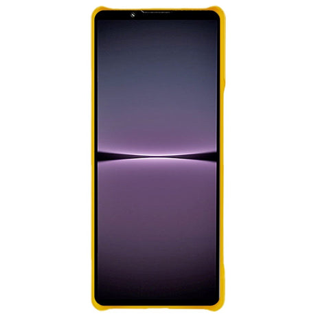 Sony Xperia 1 V Hårdt Plastik Cover - Gul