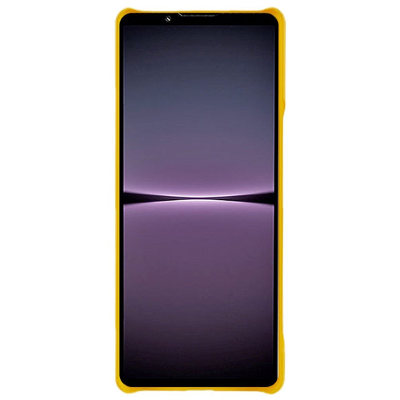Sony Xperia 1 V Hårdt Plastik Cover - Gul