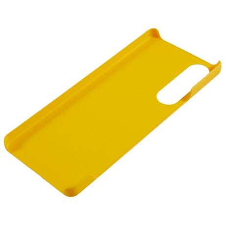 Sony Xperia 1 V Hårdt Plastik Cover - Gul