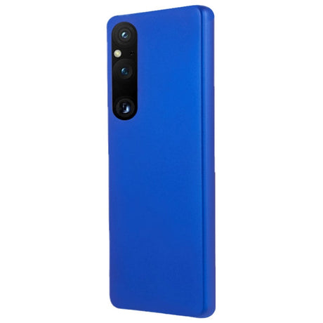 Sony Xperia 1 V Hårdt Plastik Cover - Blå