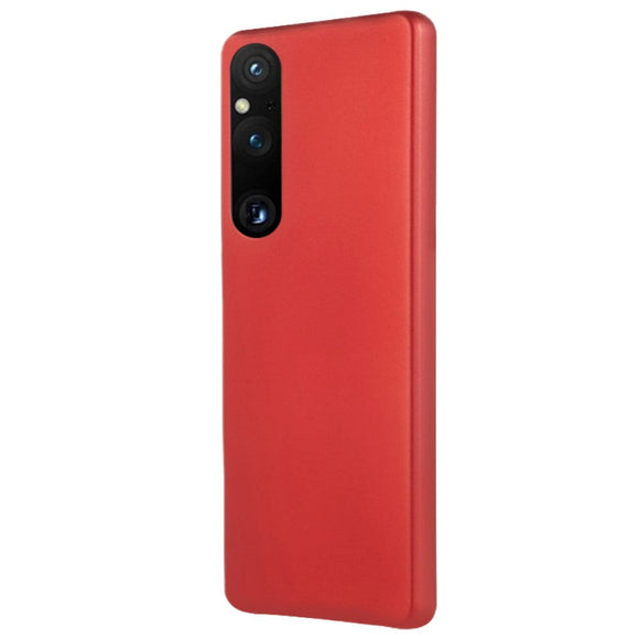 Sony Xperia 1 V Hårdt Plastik Cover - Rød