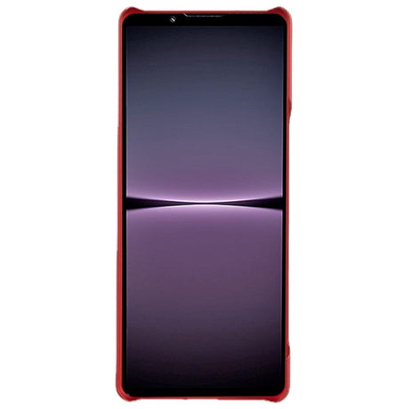 Sony Xperia 1 V Hårdt Plastik Cover - Rød