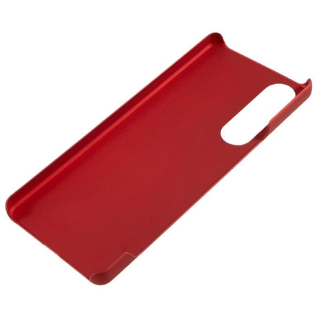 Sony Xperia 1 V Hårdt Plastik Cover - Rød