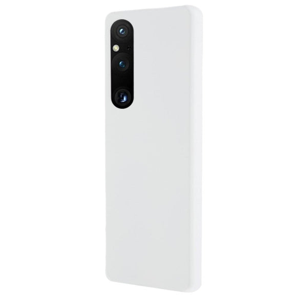 Sony Xperia 1 V Hårdt Plastik Cover - Hvid