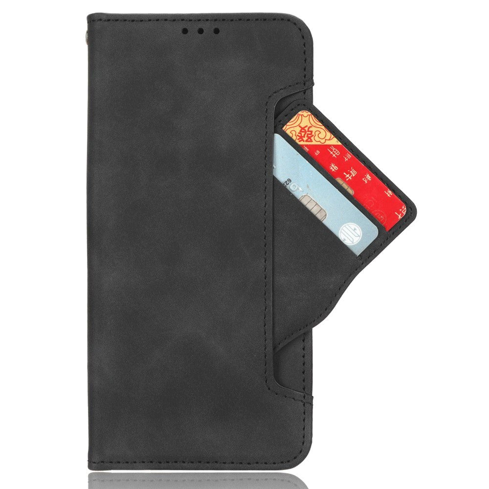 OnePlus Nord 3 (5G) Blank Læder Cover m. Stor Pung - Sort