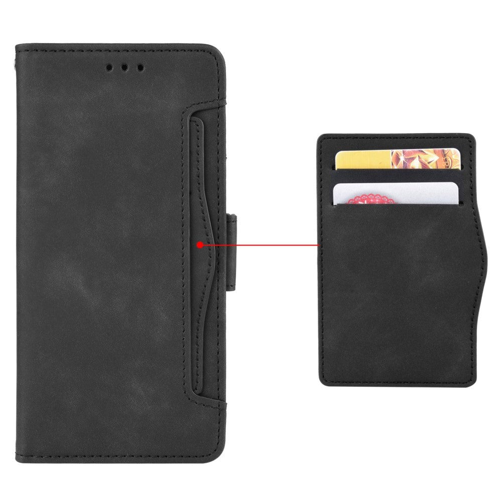 OnePlus Nord 3 (5G) Blank Læder Cover m. Stor Pung - Sort