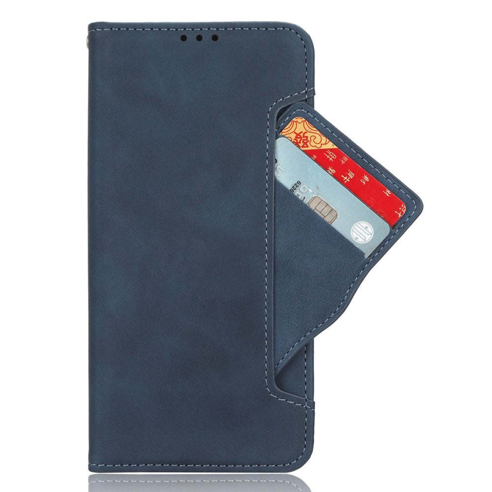 OnePlus Nord 3 (5G) Blank Læder Cover m. Stor Pung - Blå