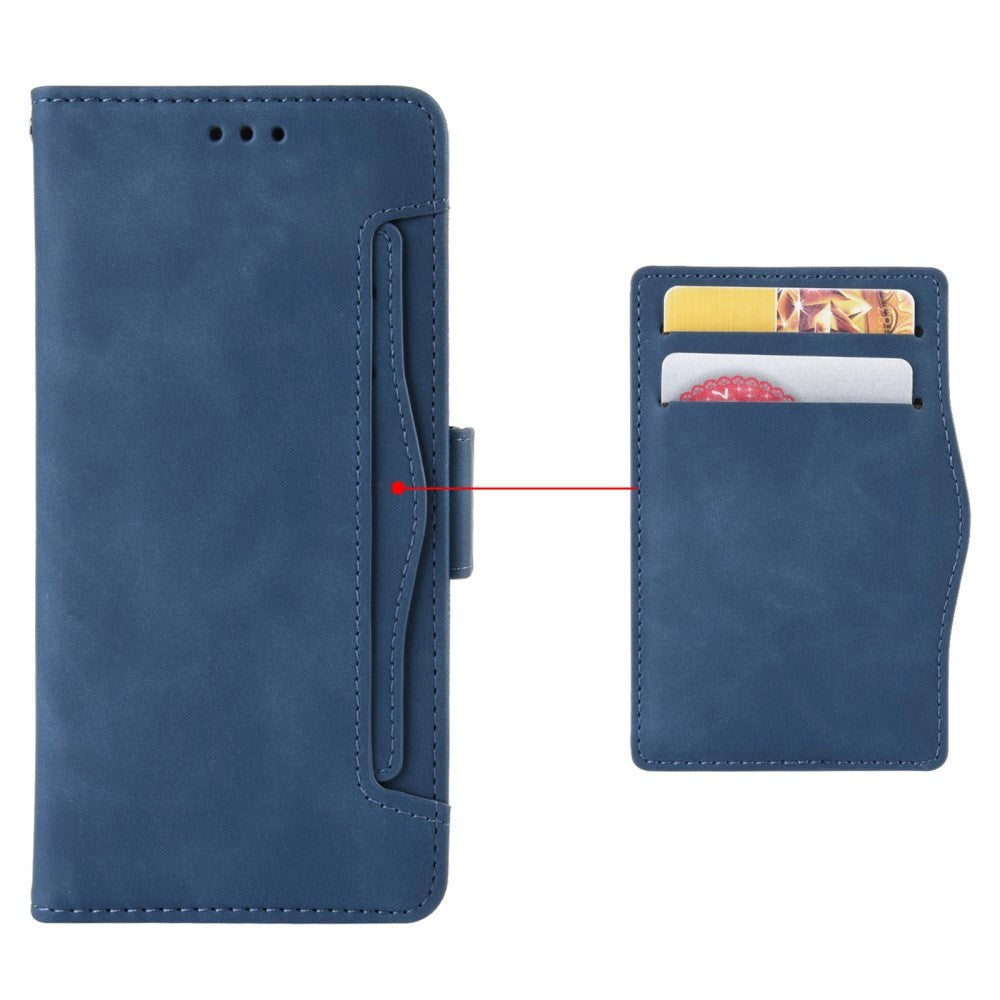 OnePlus Nord 3 (5G) Blank Læder Cover m. Stor Pung - Blå