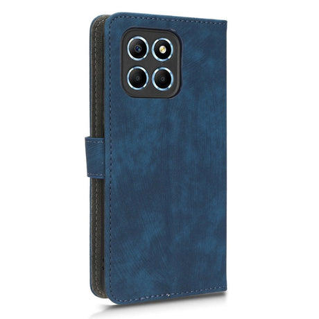 Honor 70 Lite Læder Cover m. Pung & Strop - Blå