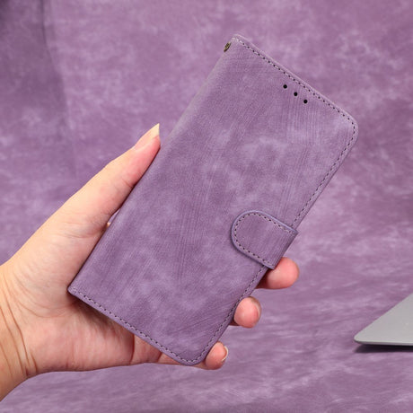 Honor 70 Lite Læder Cover m. Pung & Strop - Lilla