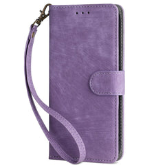 Honor 70 Lite Læder Cover m. Pung & Strop - Lilla