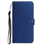 Sony Xperia 10 V Læder Cover m. Pung og Strop - Blå
