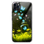 iPhone 14 Pro Plastik Cover m. Glasbagside - Sommerfugle