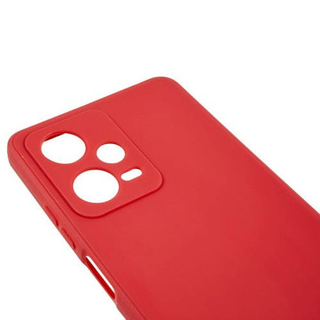Xiaomi Redmi Note 12 Pro (5G) Fleksibelt Plastik Cover - Rød
