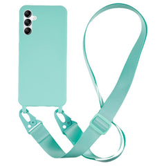Samsung Galaxy A14 / A14 (5G) Fleksibel Plastik Cover m.  Strop - Mint Grøn