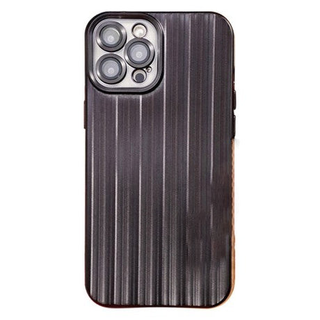 iPhone 14 Pro Fleksibel Plastik Cover m. Kamera Beskyttelse - Sort