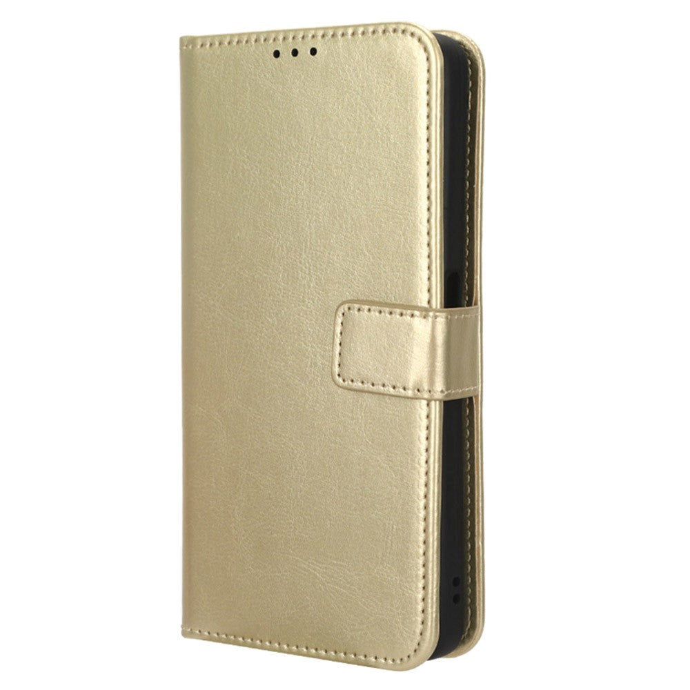 OnePlus Nord CE 3 Lite Læder Cover m. Pung & Ståfunktion - Guld