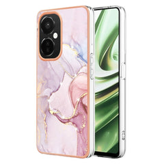 OnePlus Nord CE 3 Lite (5G) Hybrid Plastik Cover - Lyserød Marmor