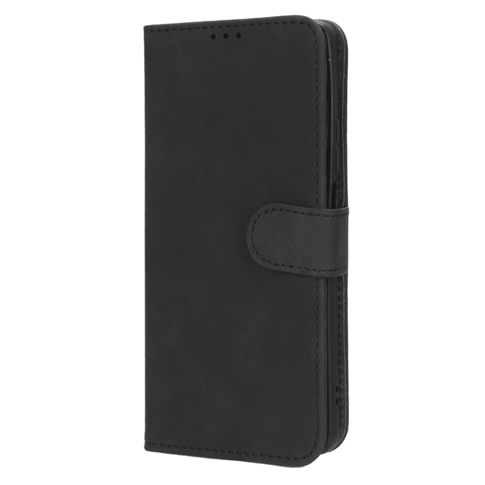 Xiaomi Poco F5 Læder Cover m. Pung og Ståfunktion - Sort