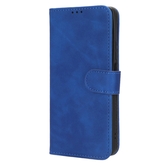 Xiaomi Poco F5 Læder Cover m. Pung og Ståfunktion - Blå
