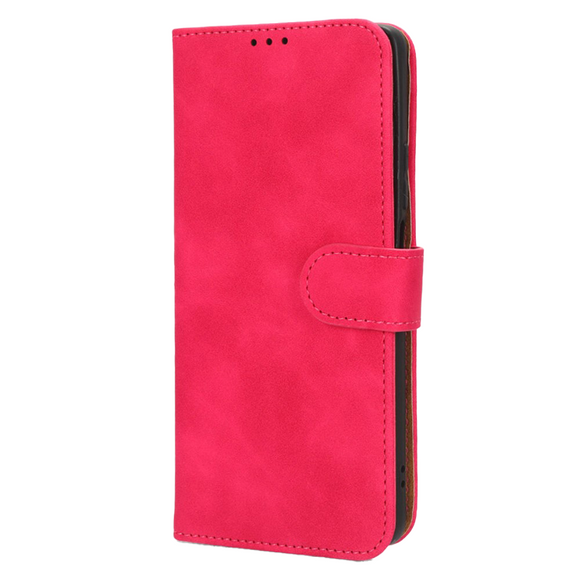Xiaomi Poco F5 Læder Cover m. Pung og Ståfunktion - Lyserød